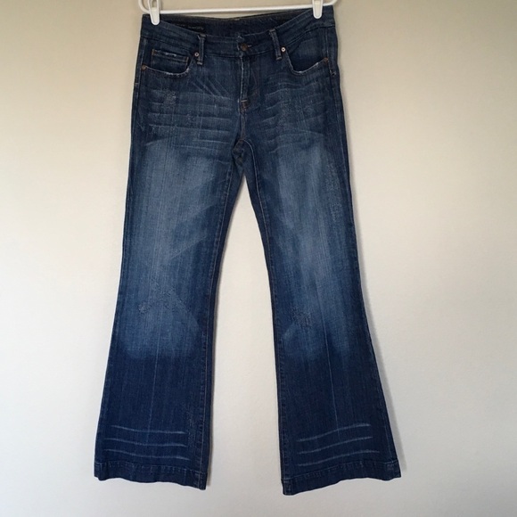 Citizens of Humanity flare jeans women’s 30 VGUC dunaway - Picture 1 of 6